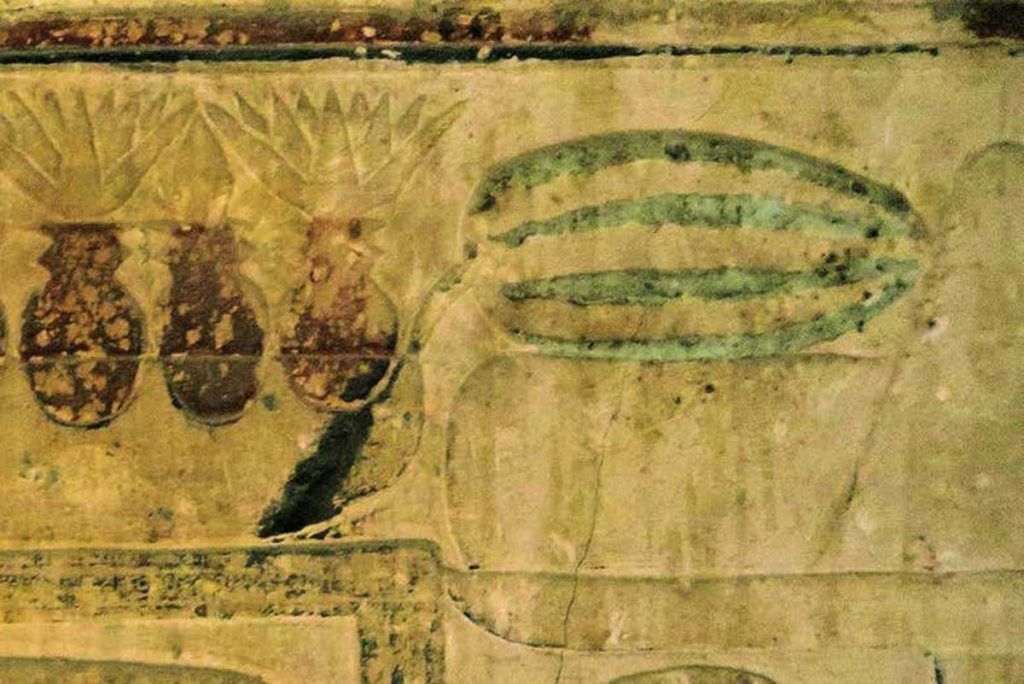 La sandía se comía en el antiguo Egipto