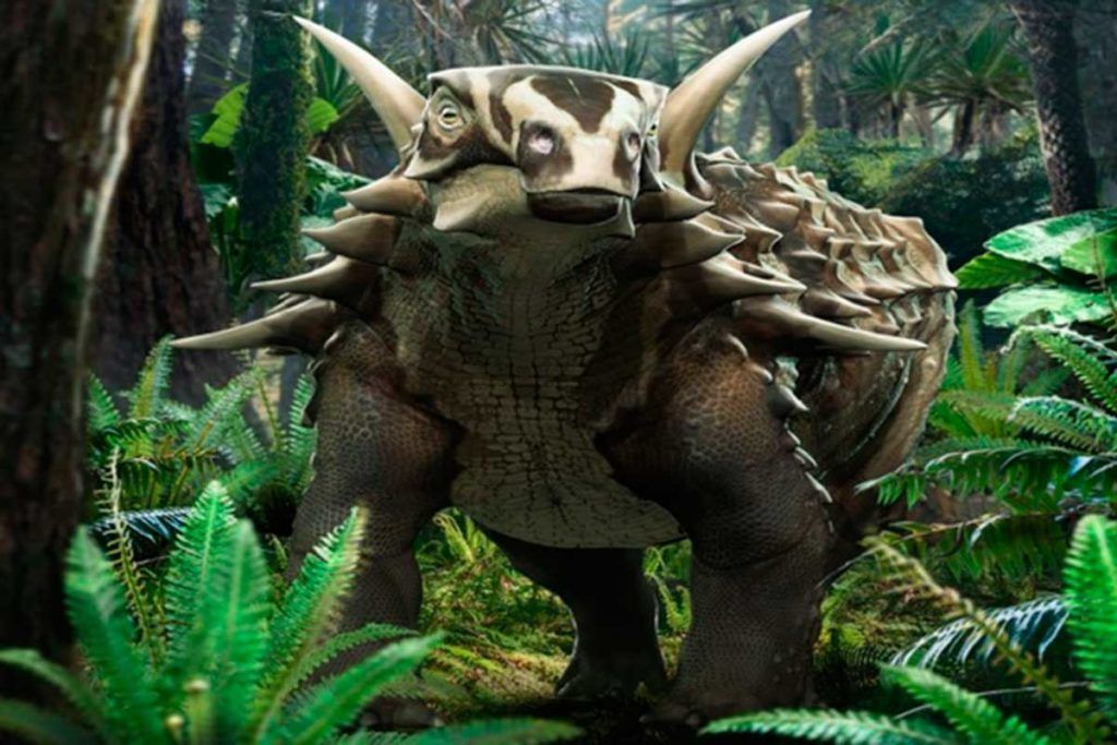 El anquilosaurio austríaco era lento y sordo