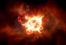Observan la muerte de una estrella hipergigante a 3.000 años-luz Observan la muerte de una estrella hipergigante a 3.000 años-luz