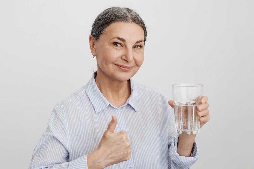 La hidratación ralentiza el envejecimiento