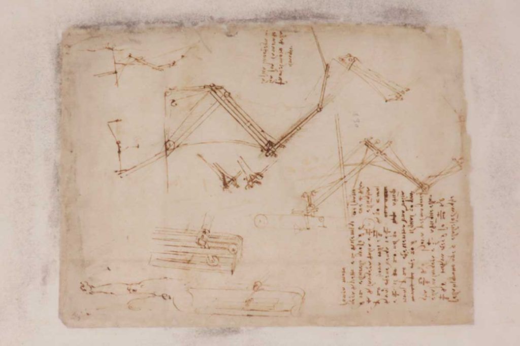 Las manchas negras del 'Codex Atlanticus', de Leonardo, se deben a los restauradores