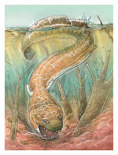 Gaiasia, el gigantesco depredador que precedió a los dinosaurios