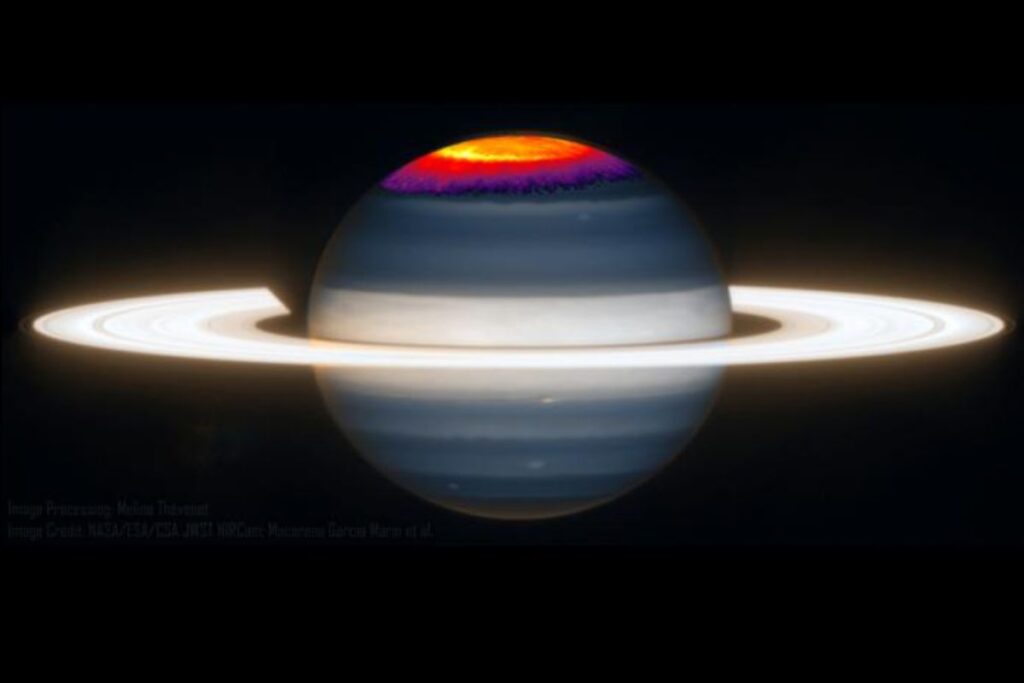 Visualizan una ‘bomba de calor’ planetaria en Saturno